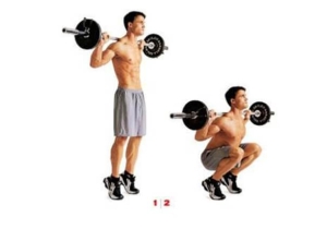 Barbell-siff-squat